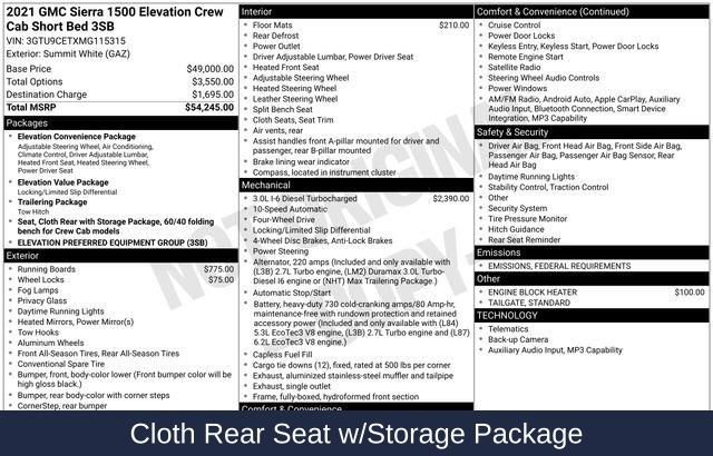 Used 2021 GMC Sierra 1500 Elevation image 5