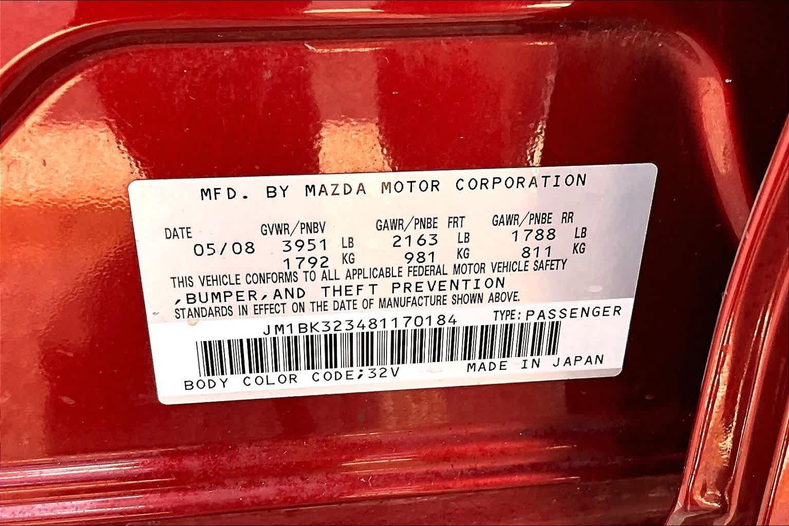 Used 2008 MAZDA MAZDA3 s Sport FWD image 32