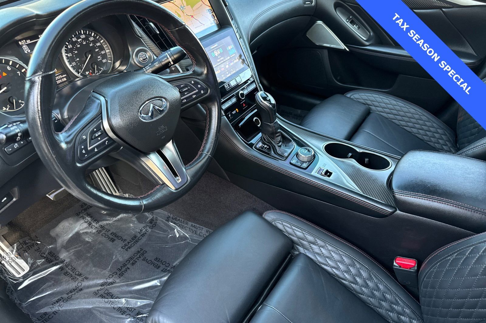 Used 2021 INFINITI Q50 Red Sport 400 w/ Cargo Package image 10