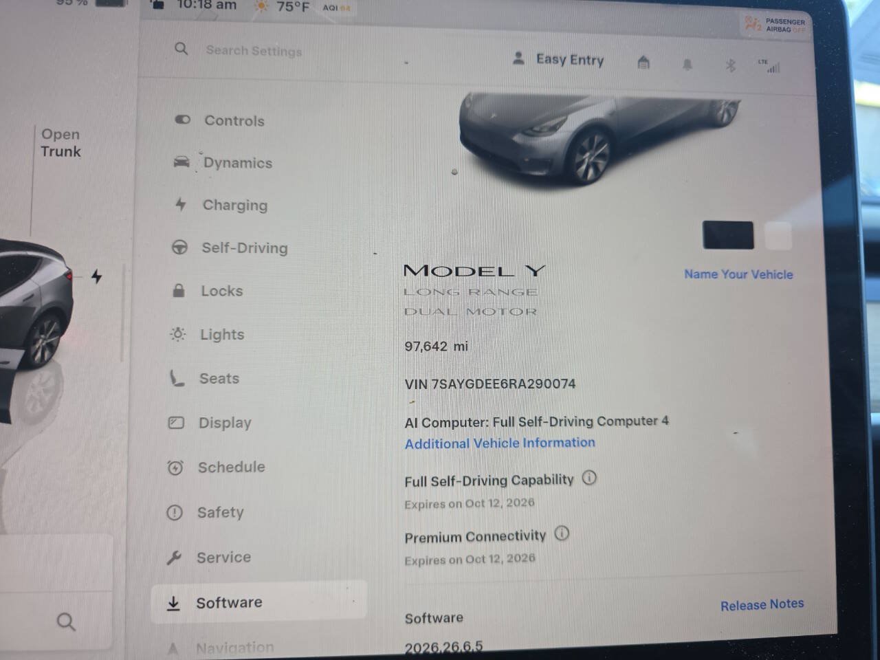 Used 2024 Tesla Model Y Long Range AWD/4WD image 7