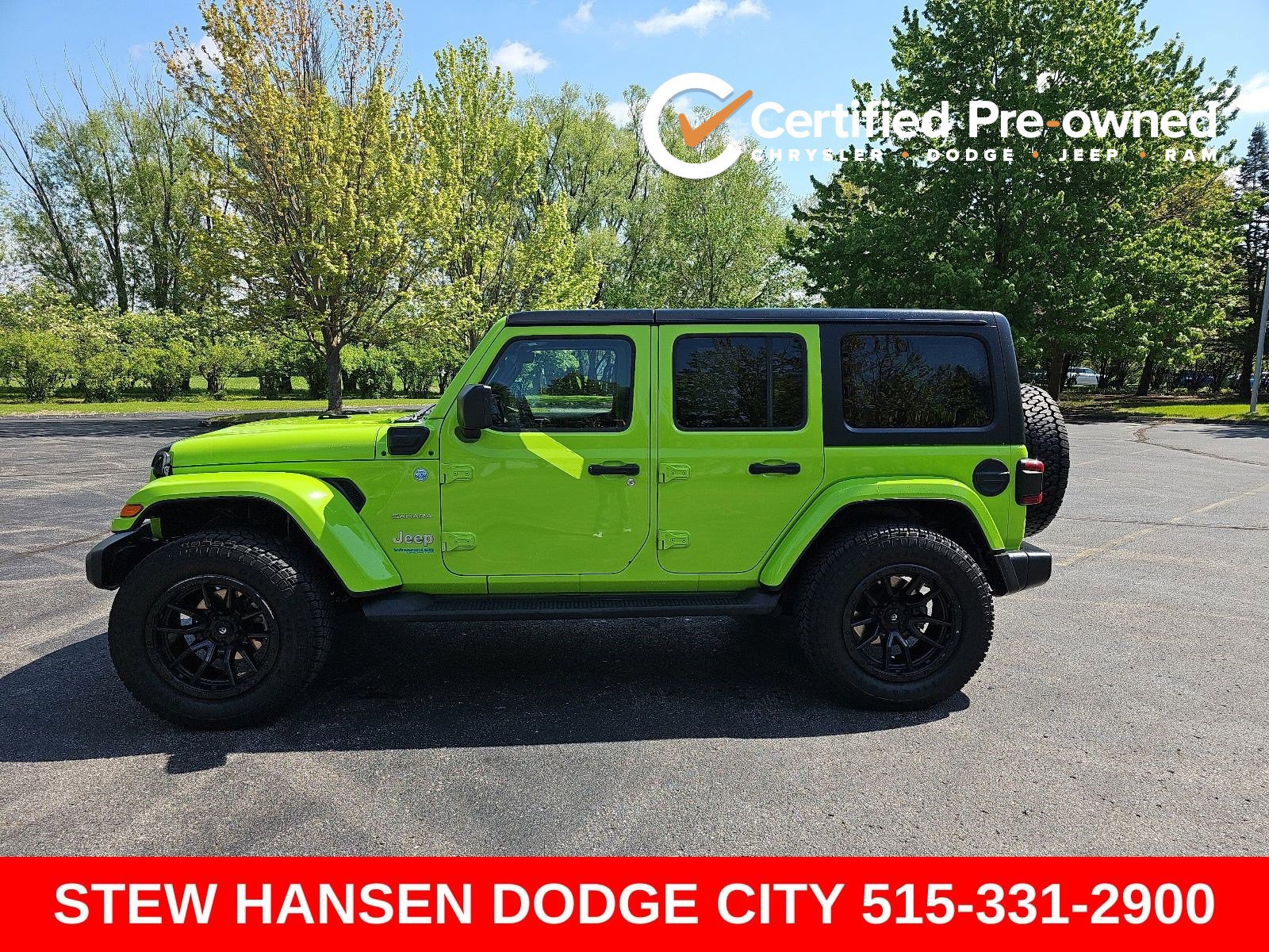 Used 2021 Jeep Wrangler Unlimited Sahara w/ Cold Weather Group