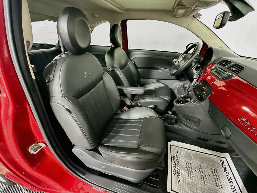 Used 2012 FIAT 500 Lounge w/ Luxury Leather Pkg FWD image 25