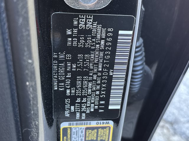 Used 2026 Kia Sportage EX FWD image 38