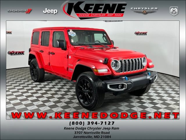 Used 2024 Jeep Wrangler Unlimited Sahara AWD/4WD image 1