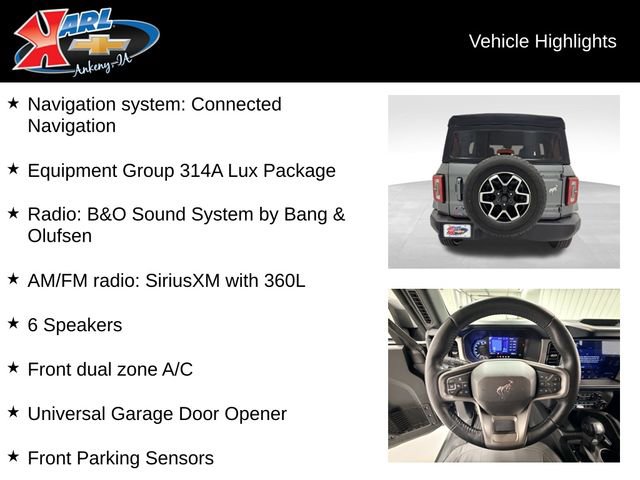 Used 2022 Ford Bronco Outer Banks image 2