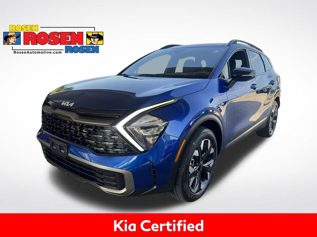 Certified 2023 Kia Sportage X-Line w/ X-Line Premium Package AWD/4WD image 1