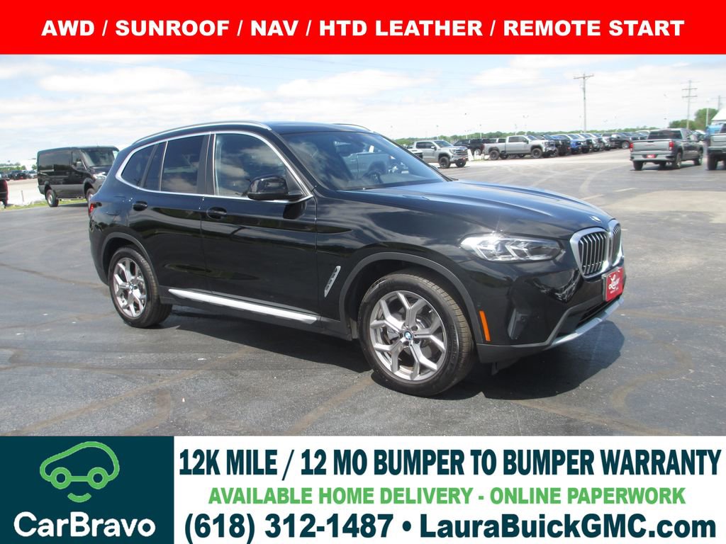 Used 2024 BMW X3 xDrive30i w/ Convenience Package w/ZPA AWD/4WD image 1