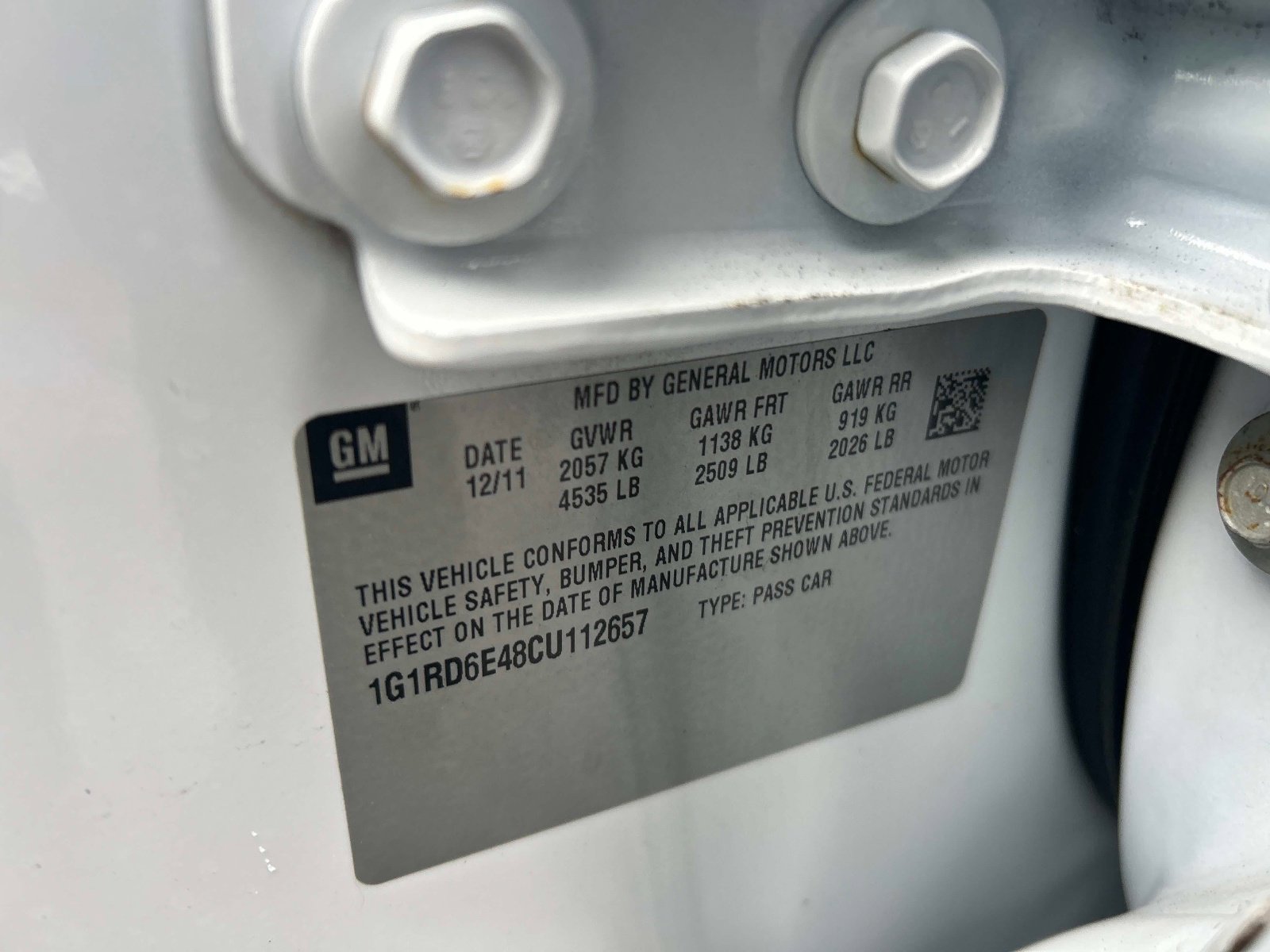 Used 2012 Chevrolet Volt Premium w/ Premium Trim Package image 32