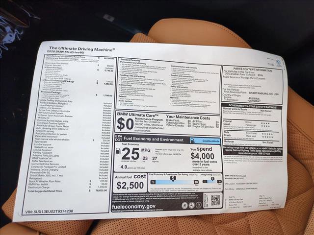 New 2026 BMW X5 sDrive40i image 18
