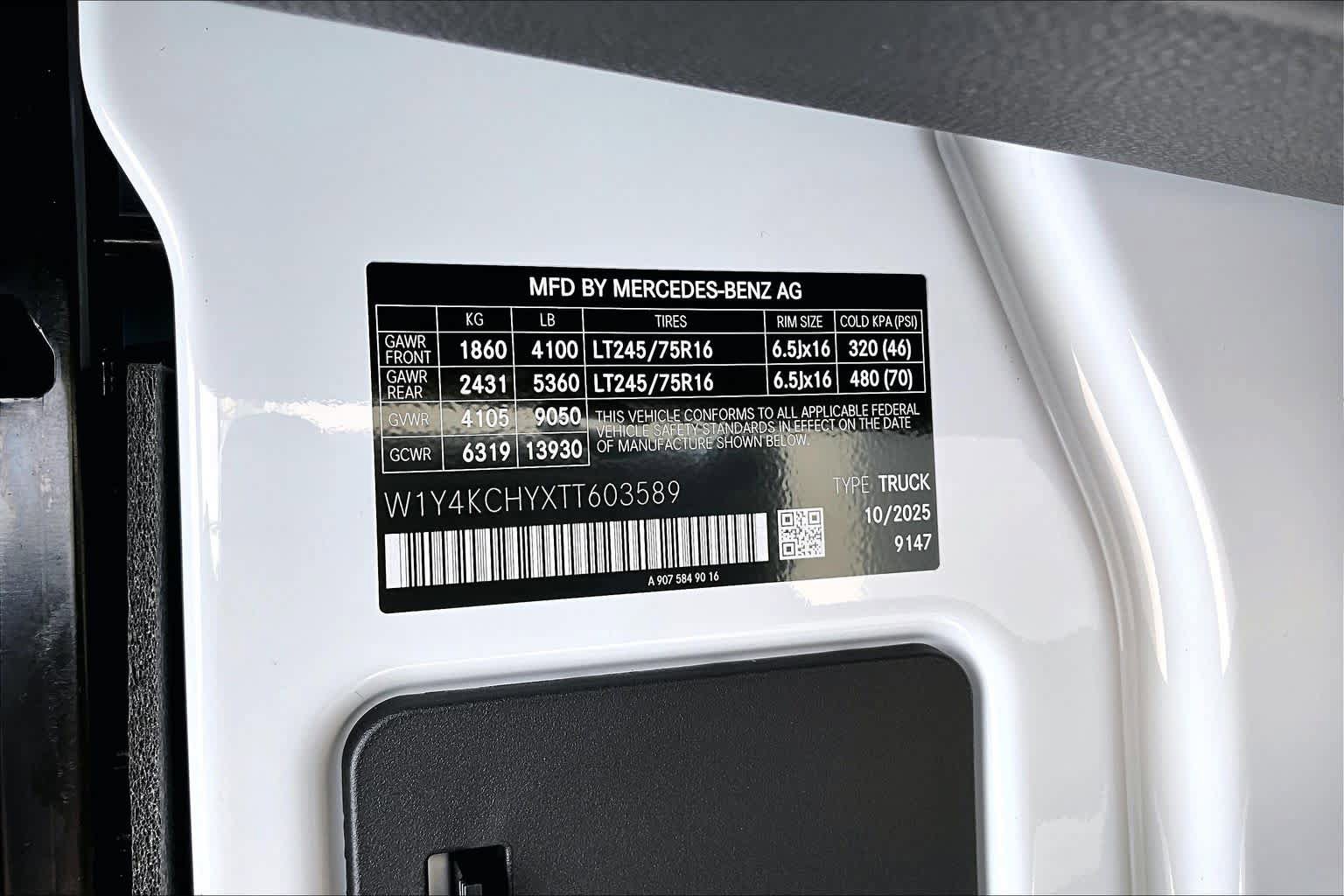New 2026 Mercedes-Benz Sprinter 2500 image 21