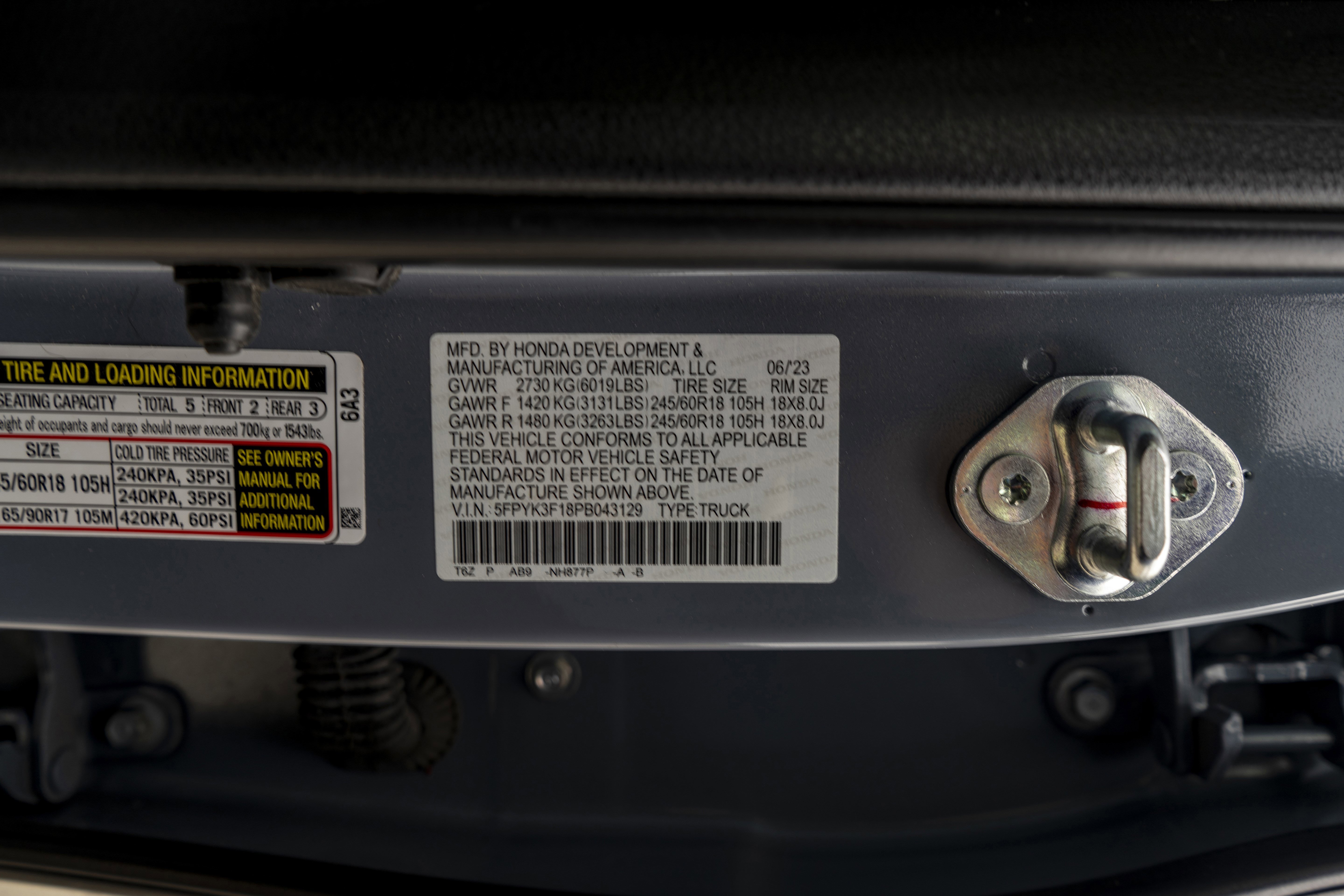 Used 2023 Honda Ridgeline Sport image 41