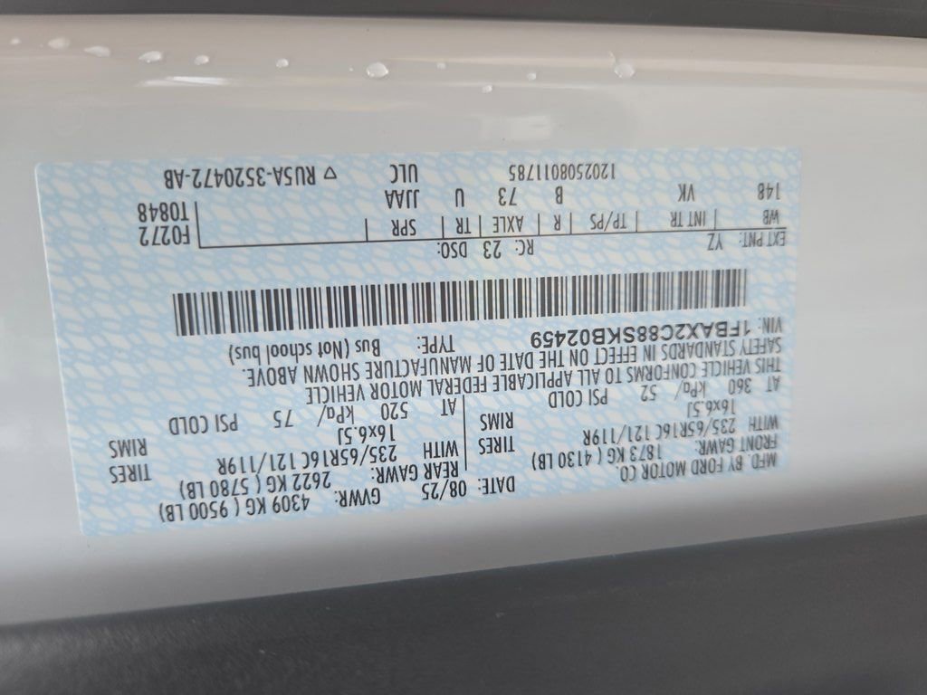 New 2025 Ford Transit 350 XL RWD image 12