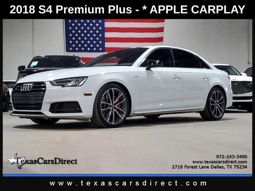 Used 2018 Audi S4 Premium Plus w/ Navigation Package image 1