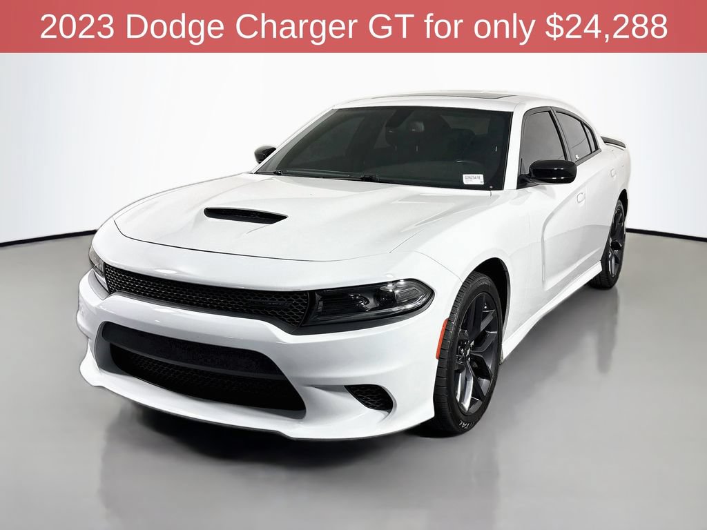 Used 2023 Dodge Charger GT w/ Blacktop Package RWD image 3