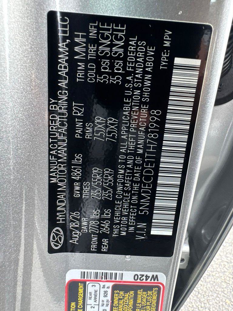 New 2026 Hyundai Tucson Limited AWD/4WD image 9