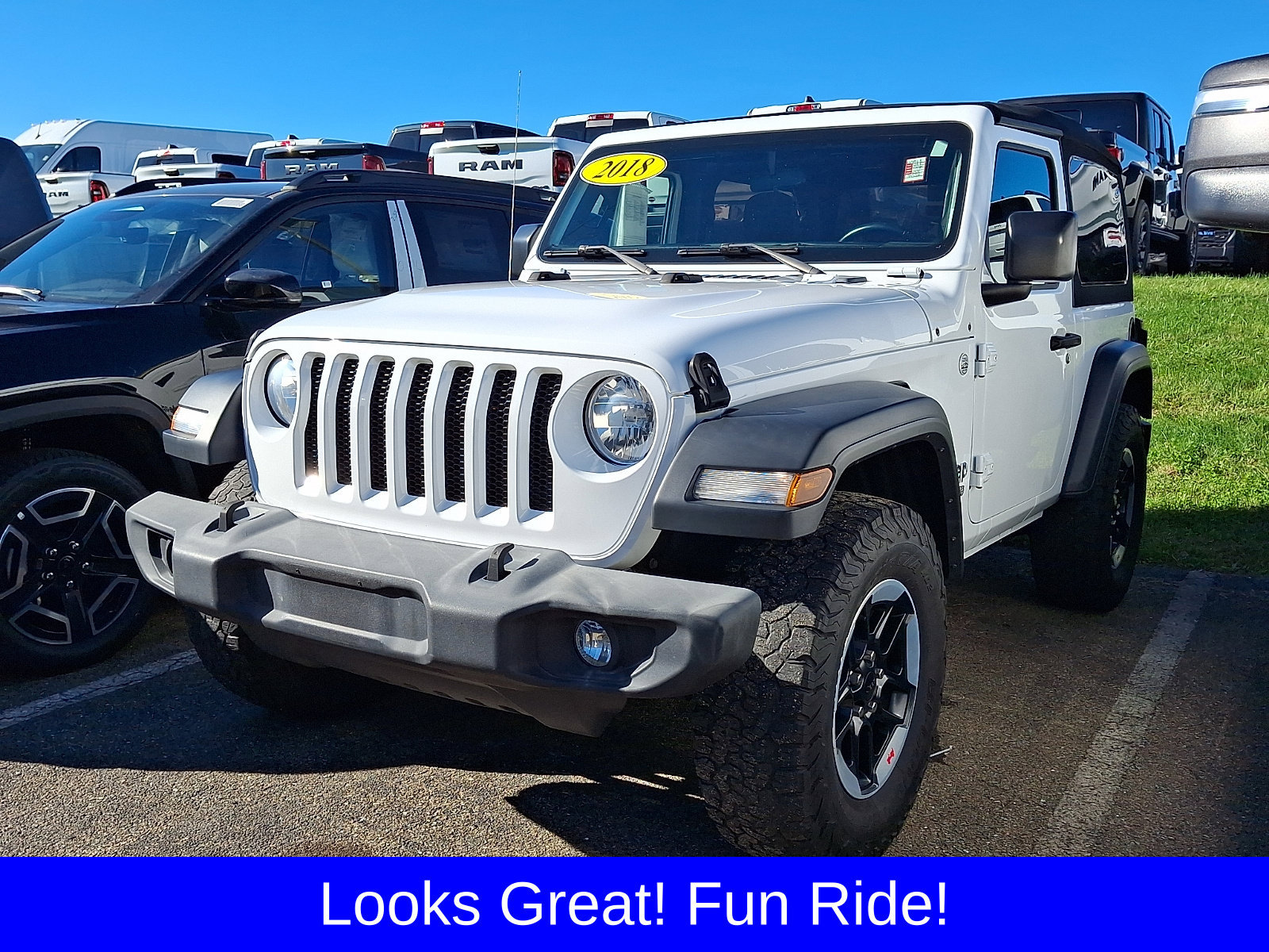 Used 2018 Jeep Wrangler Sport AWD/4WD image 2