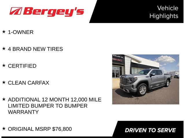 Certified 2023 GMC Sierra 1500 Denali w/ Technology Package AWD/4WD image 4