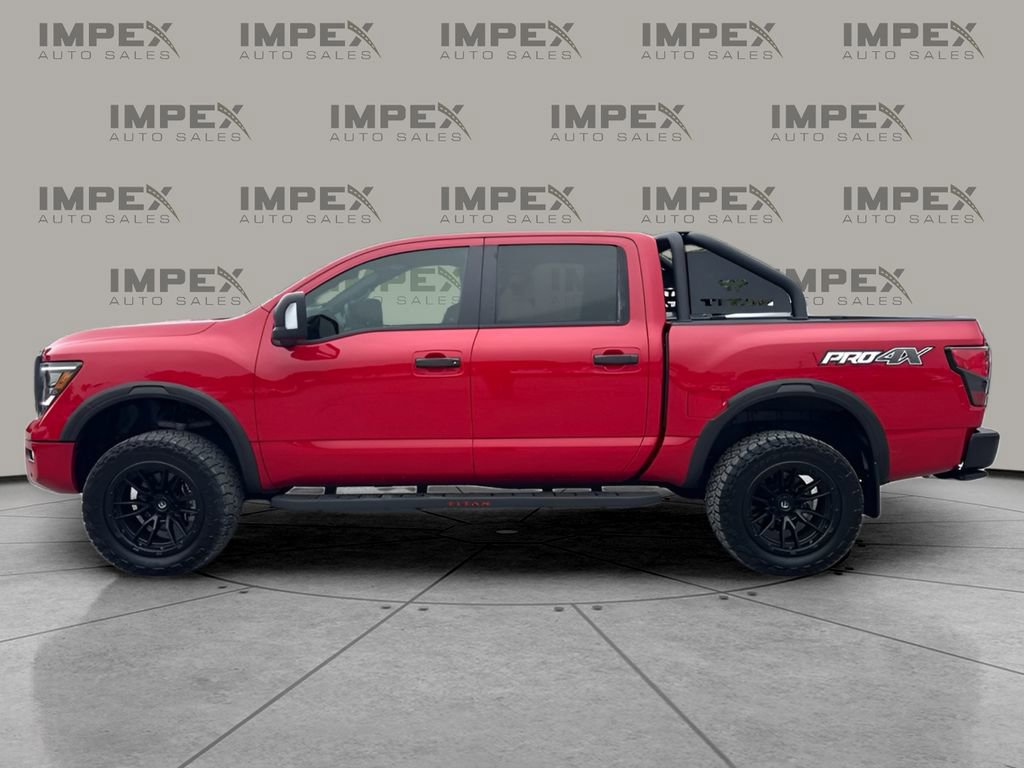 Used 2023 Nissan Titan PRO-4X w/ Pro-4x Convenience Package AWD/4WD image 2