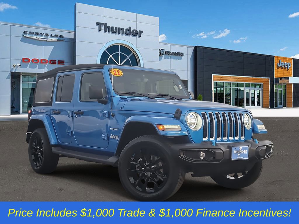 Used 2022 Jeep Wrangler Unlimited Sahara w/ Cold Weather Group