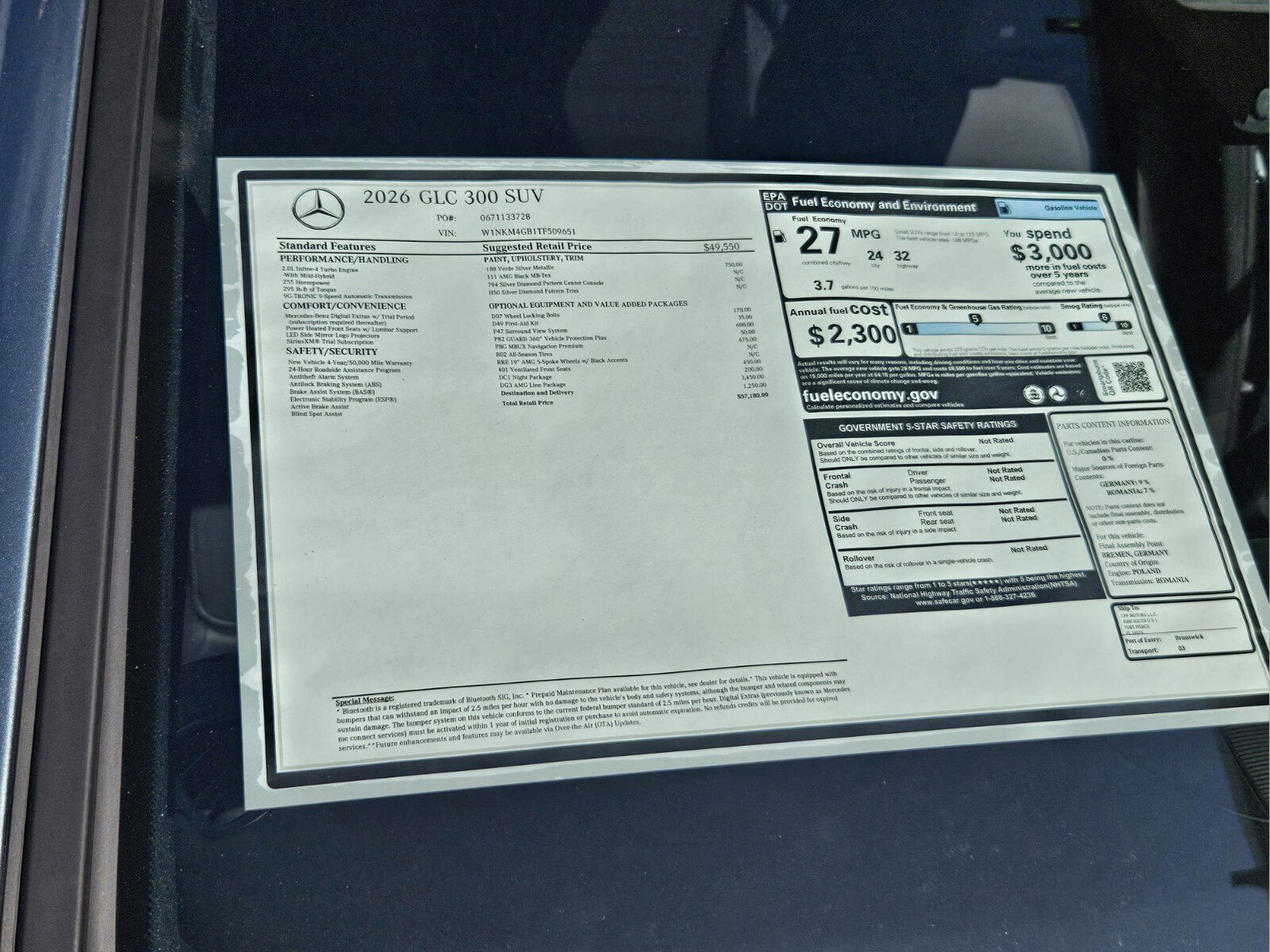 New 2026 Mercedes-Benz GLC 300 image 33