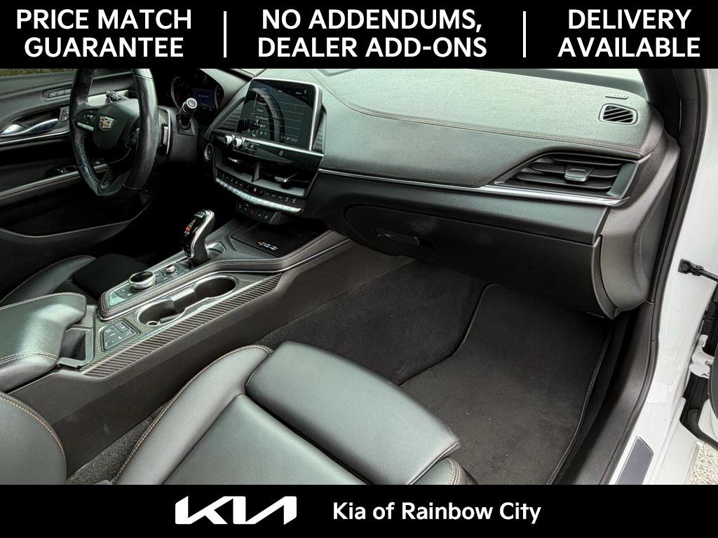 Used 2021 Cadillac CT4 V w/ Driver Awareness Plus Package image 22