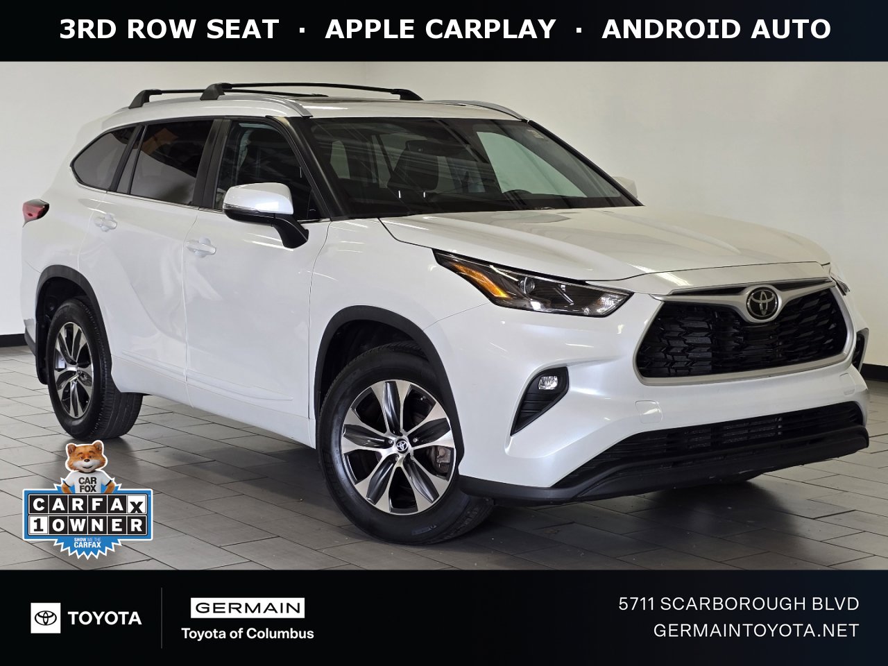 Used 2023 Toyota Highlander XLE AWD/4WD image 1