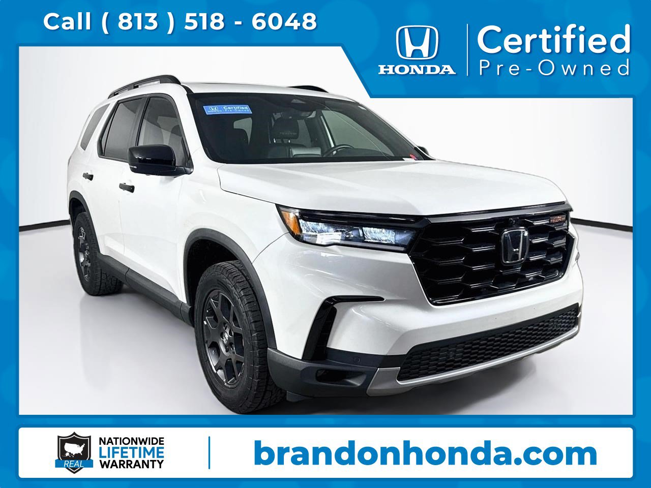 Certified 2025 Honda Pilot TrailSport image 1