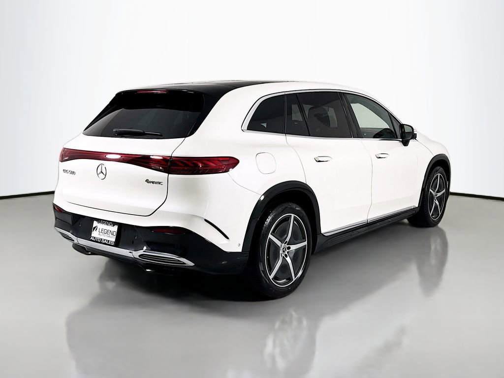 Used 2023 Mercedes-Benz EQS 580 4MATIC SUV w/ Acoustic Comfort Package image 4