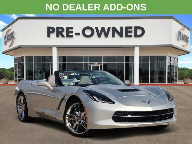 Used 2019 Chevrolet Corvette Stingray Convertible w/ 3LT Preferred Equipment Group RWD image 1