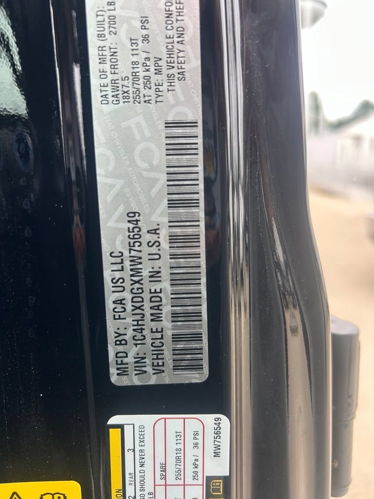 Used 2021 Jeep Wrangler Unlimited Sport AWD/4WD image 13