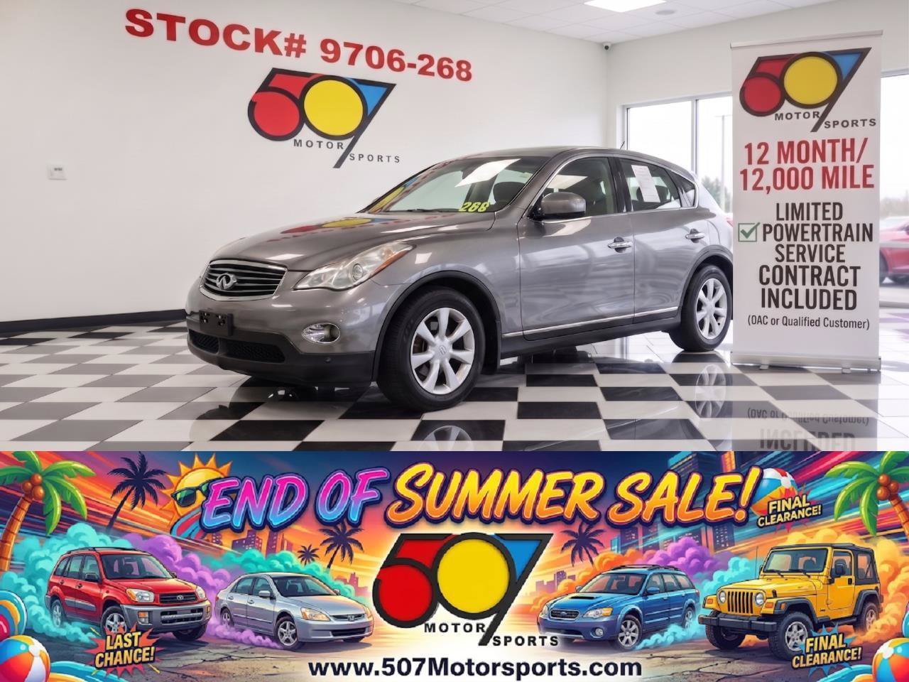 Used 2010 INFINITI EX35 Journey