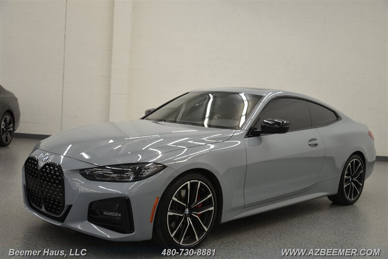 Used 2022 BMW 430i Coupe w/ M Sport Package RWD image 4