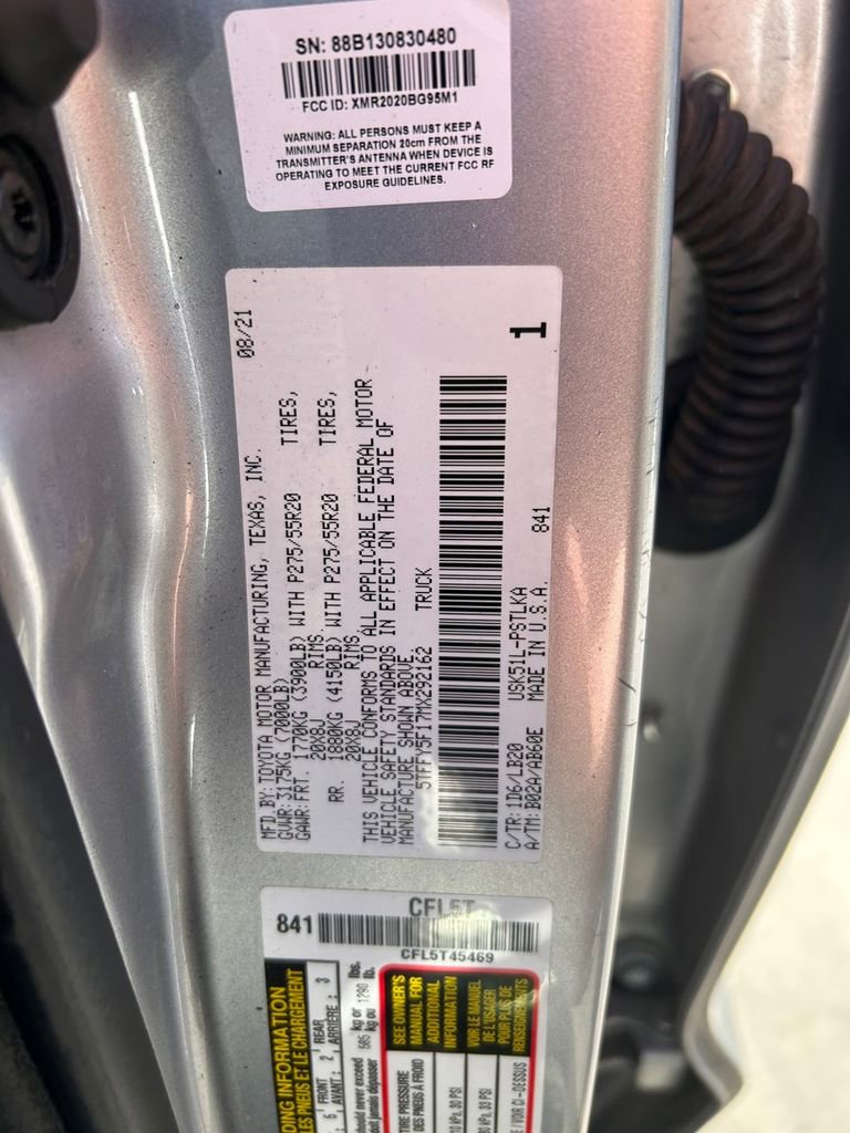 Certified 2021 Toyota Tundra Limited w/ Limited Premium Package image 10