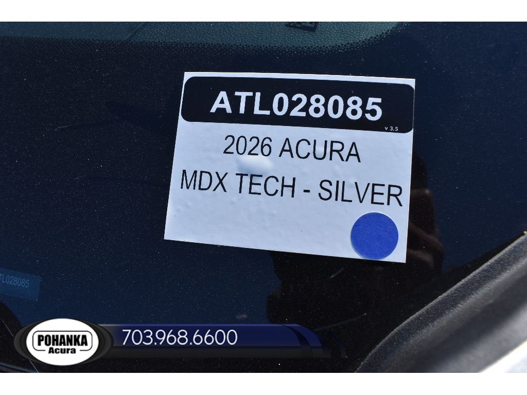 New 2026 Acura MDX w/ Technology Package AWD/4WD image 38