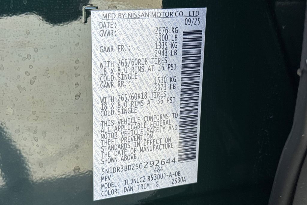 Used 2025 Nissan Pathfinder Rock Creek AWD/4WD image 27