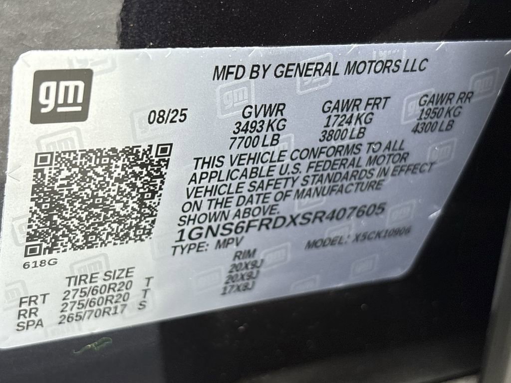 New 2025 Chevrolet Suburban Premier image 35