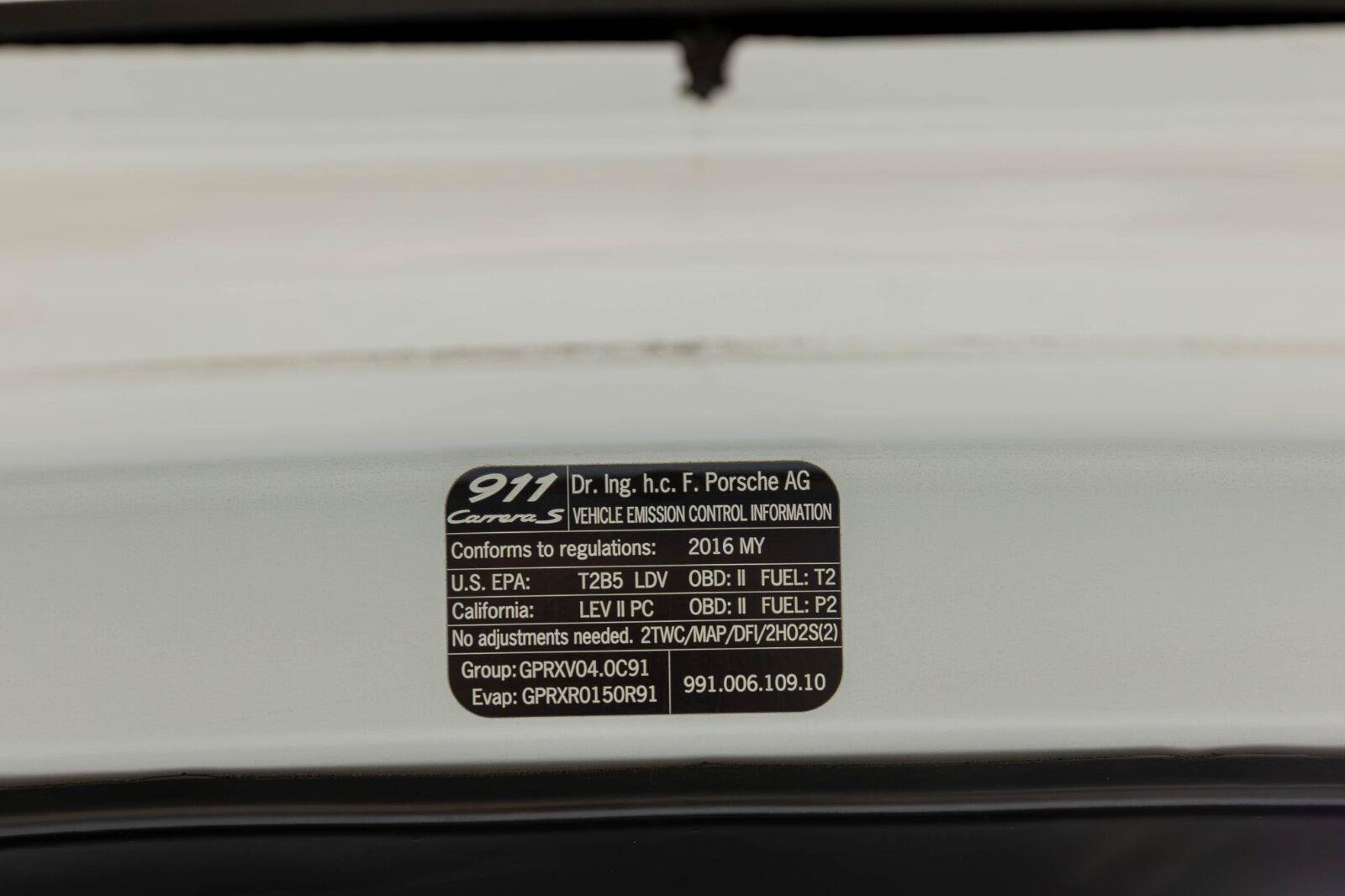 Used 2016 Porsche 911 Carrera S RWD image 54