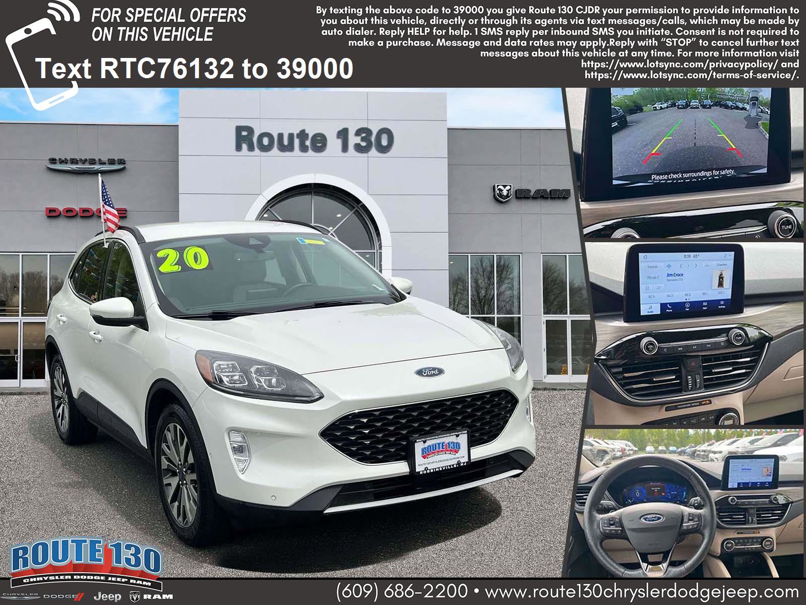 Used 2020 Ford Escape Titanium AWD/4WD image 1