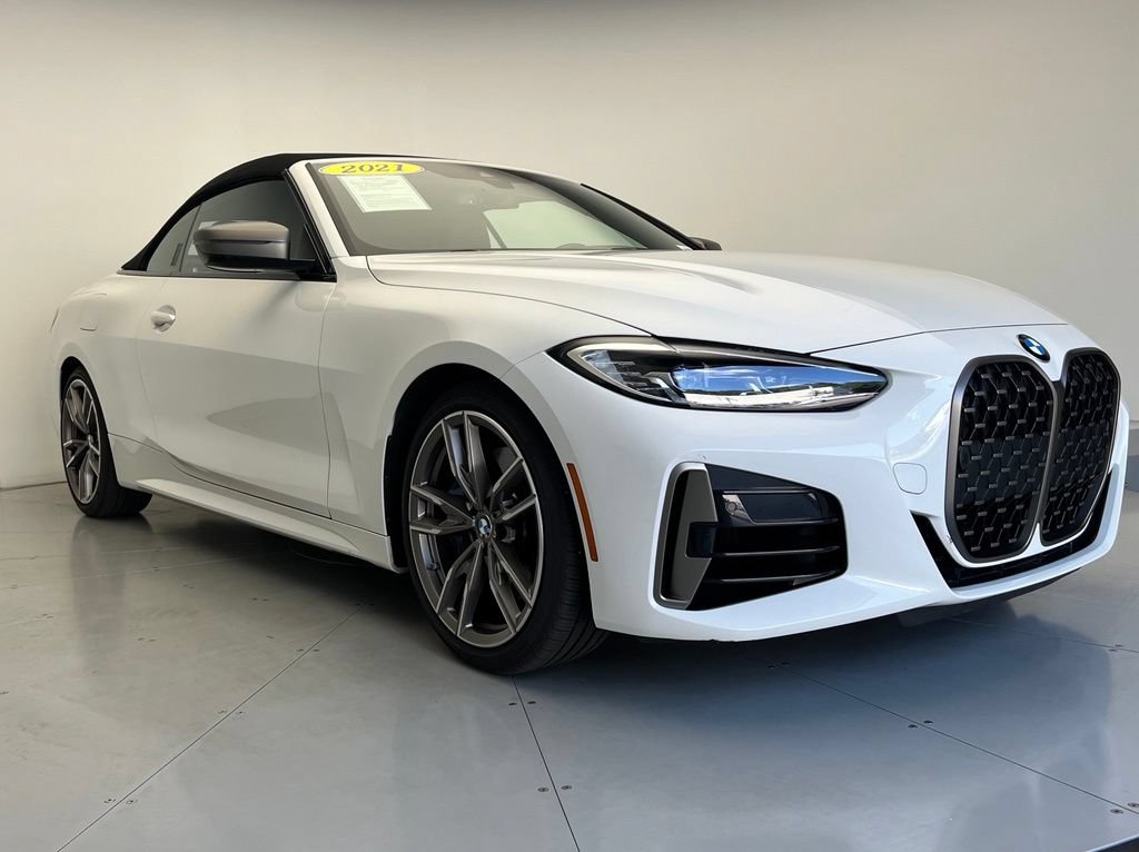 Used 2021 BMW M440i Convertible w/ Premium Package RWD image 4