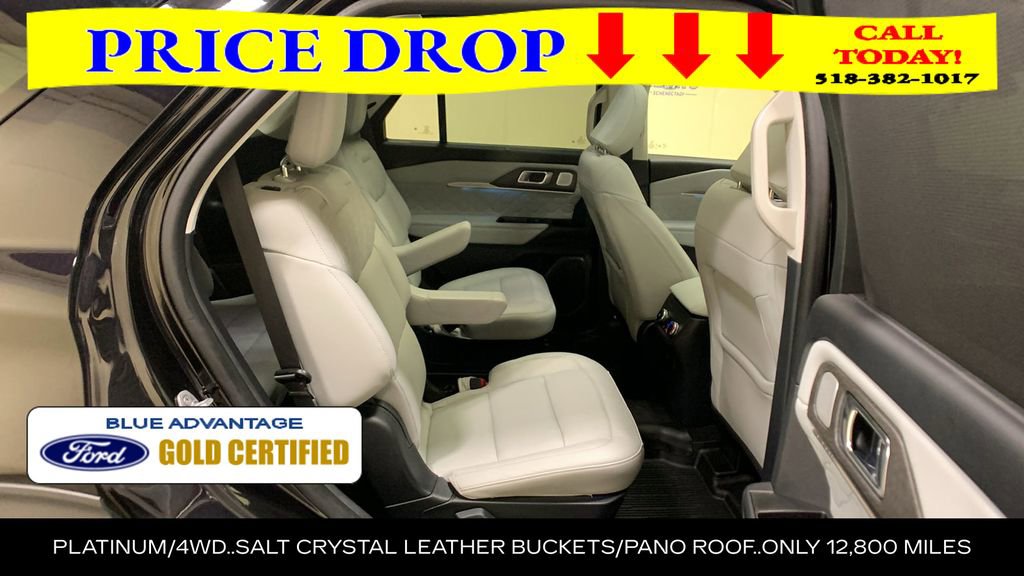 Certified 2025 Ford Explorer Platinum w/ LUX Leather Package AWD/4WD image 16