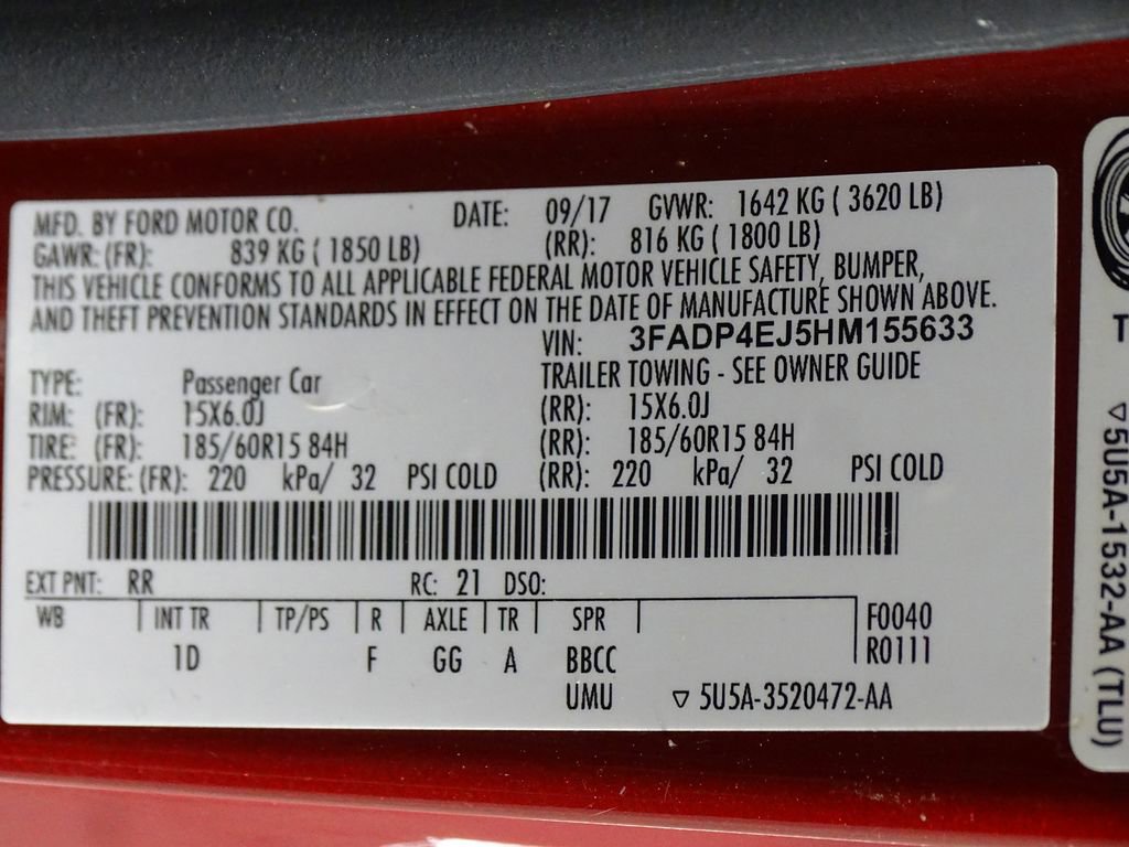 Used 2017 Ford Fiesta SE image 19