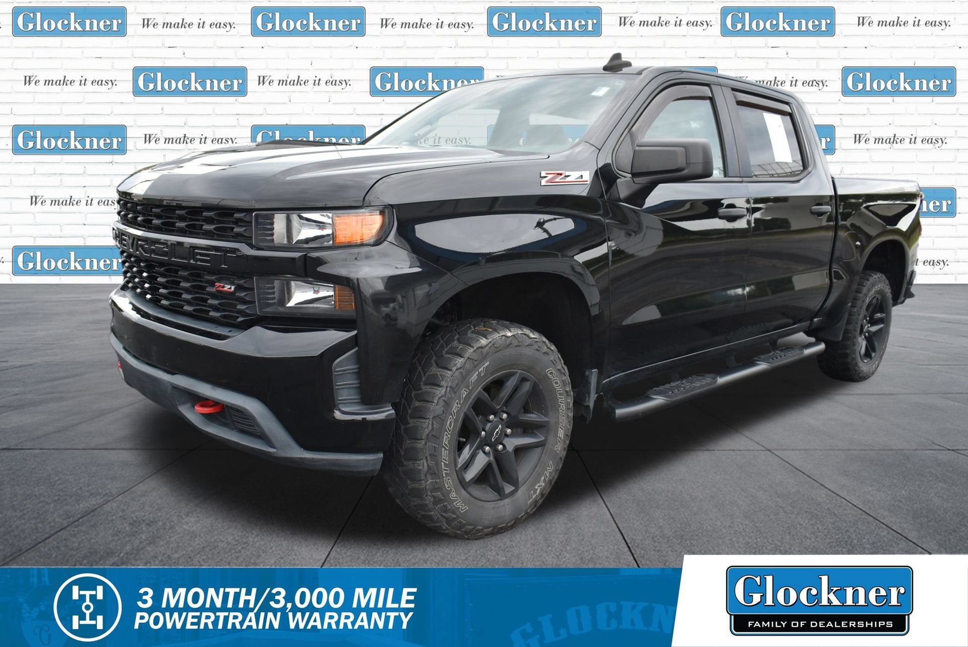 Used 2019 Chevrolet Silverado 1500 Custom Trail Boss w/ Custom Convenience Package AWD/4WD image 1