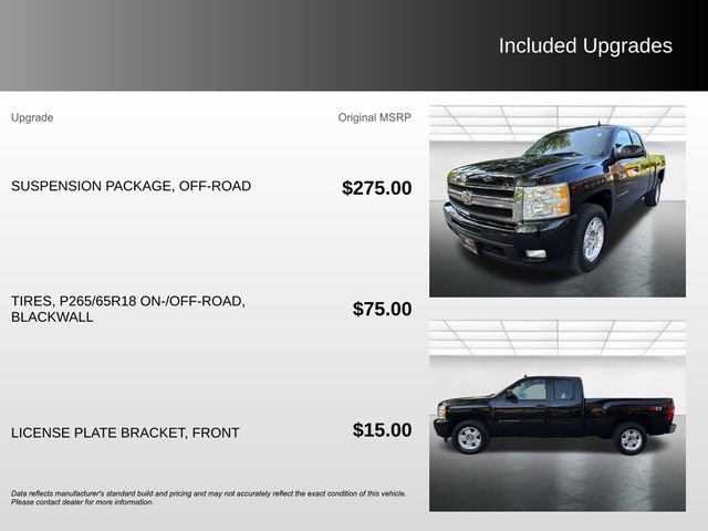 Used 2011 Chevrolet Silverado 1500 LTZ w/ Suspension Package, Off-Road AWD/4WD image 5