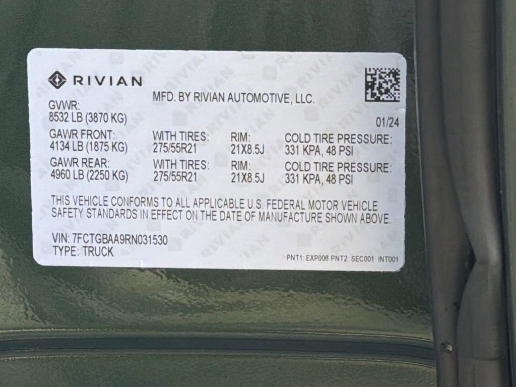 Used 2024 Rivian R1T Adventure image 53