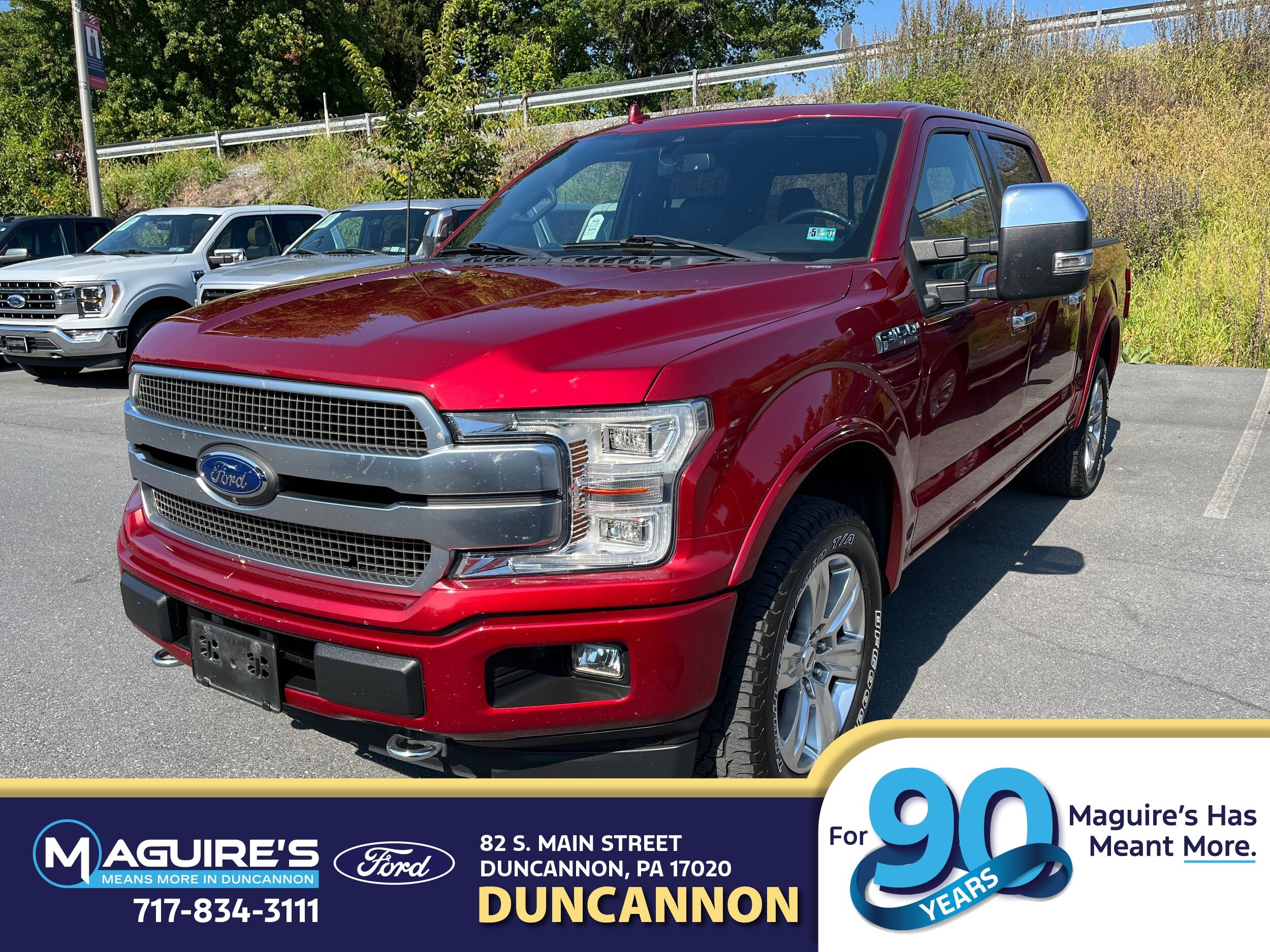 Used 2019 Ford F150 Platinum w/ Equipment Group 701A Luxury AWD/4WD image 1