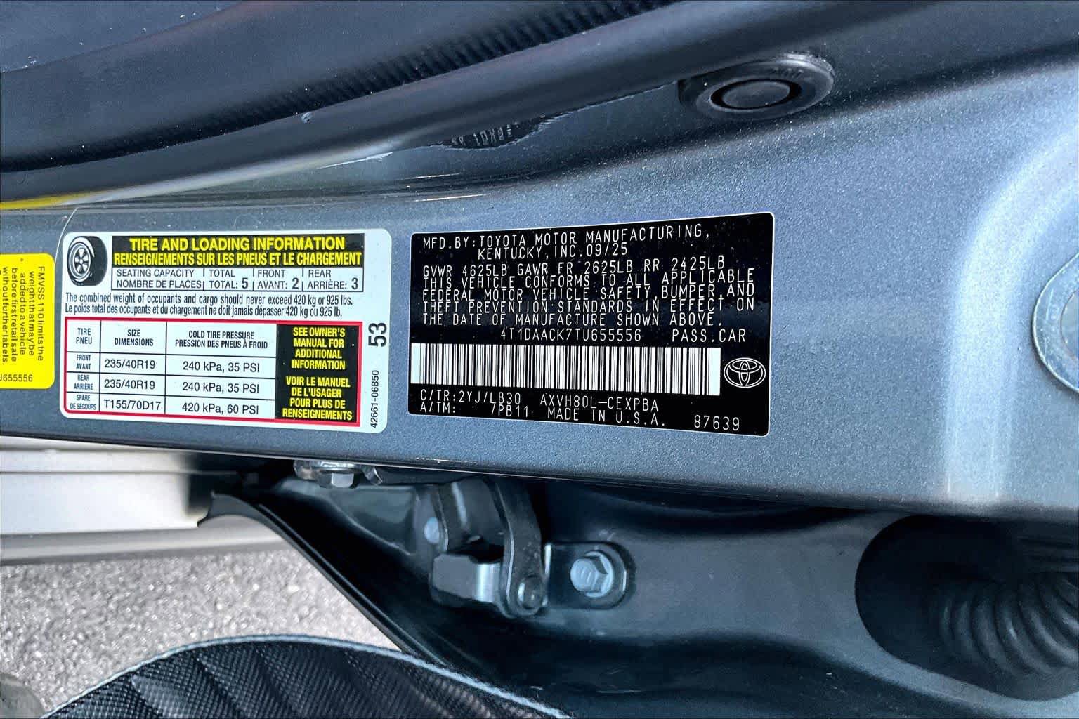 Used 2026 Toyota Camry XSE w/ Premium Plus Package FWD image 34