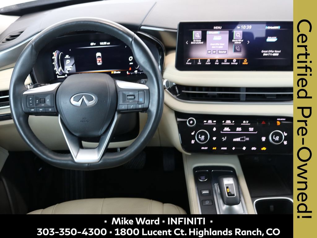 Certified 2023 INFINITI QX60 Luxe w/ Cargo Package AWD/4WD image 7