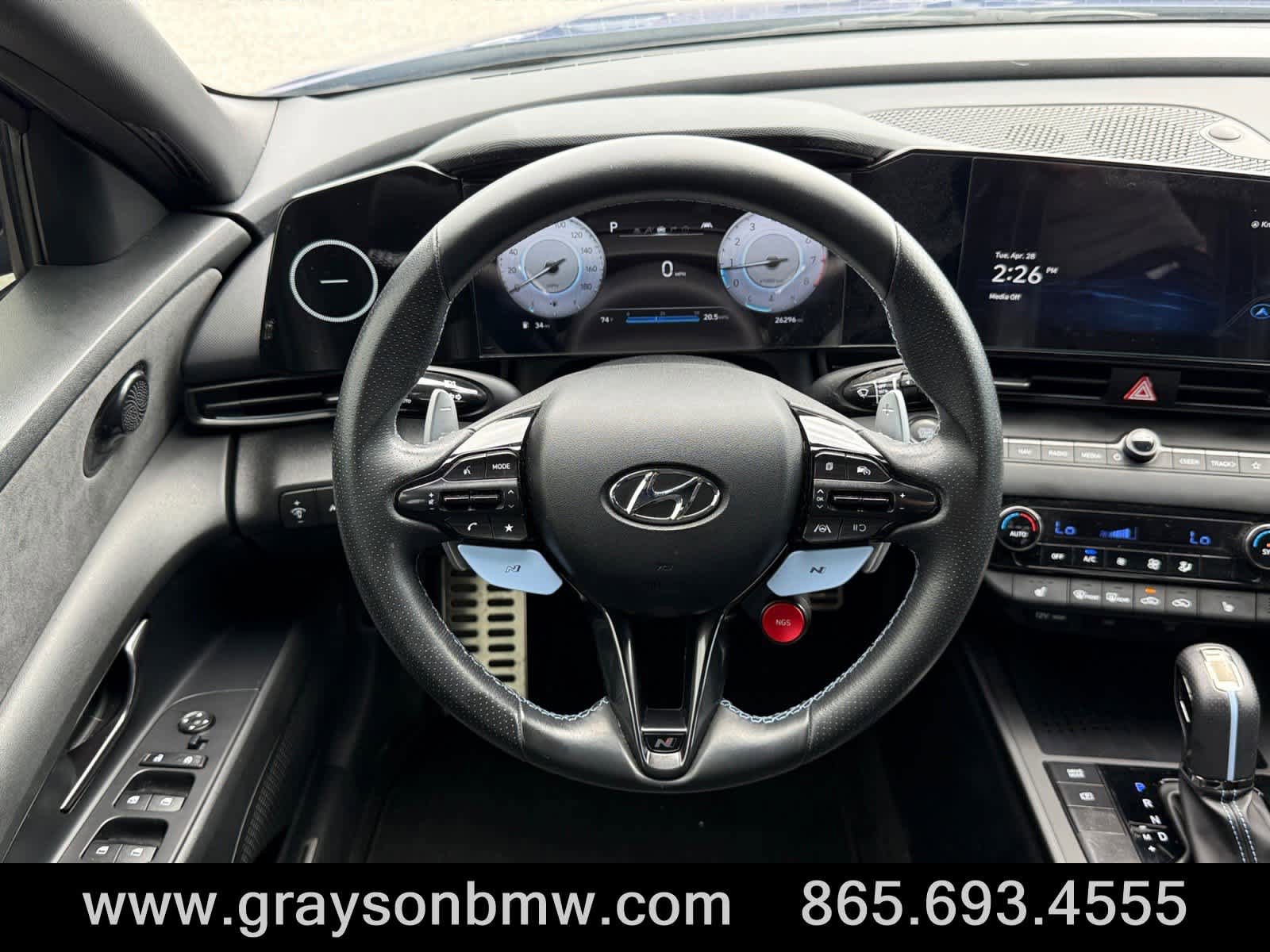 Used 2023 Hyundai Elantra N w/ Cargo Package FWD image 20