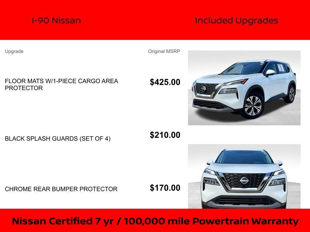 Certified 2022 Nissan Rogue SV image 8