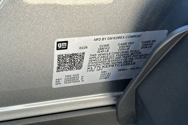 New 2026 Chevrolet Trax ACTIV w/ Sunroof Package image 37